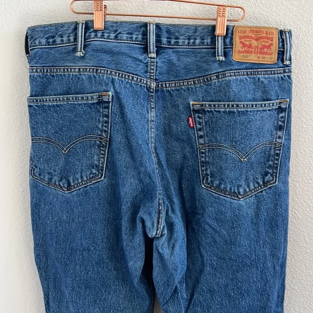 Levi's 505 Regular Fit Men's Denim Jeans W38 L30